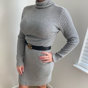 Grey Sweater Dress